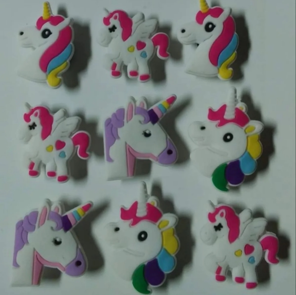 9 pcs Shoe charms for crocs